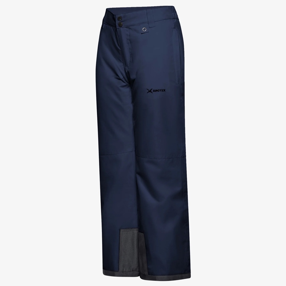 Arctix Kids Snow Pants with Reinforced Knees and Seat in Blue Night, Sz. M